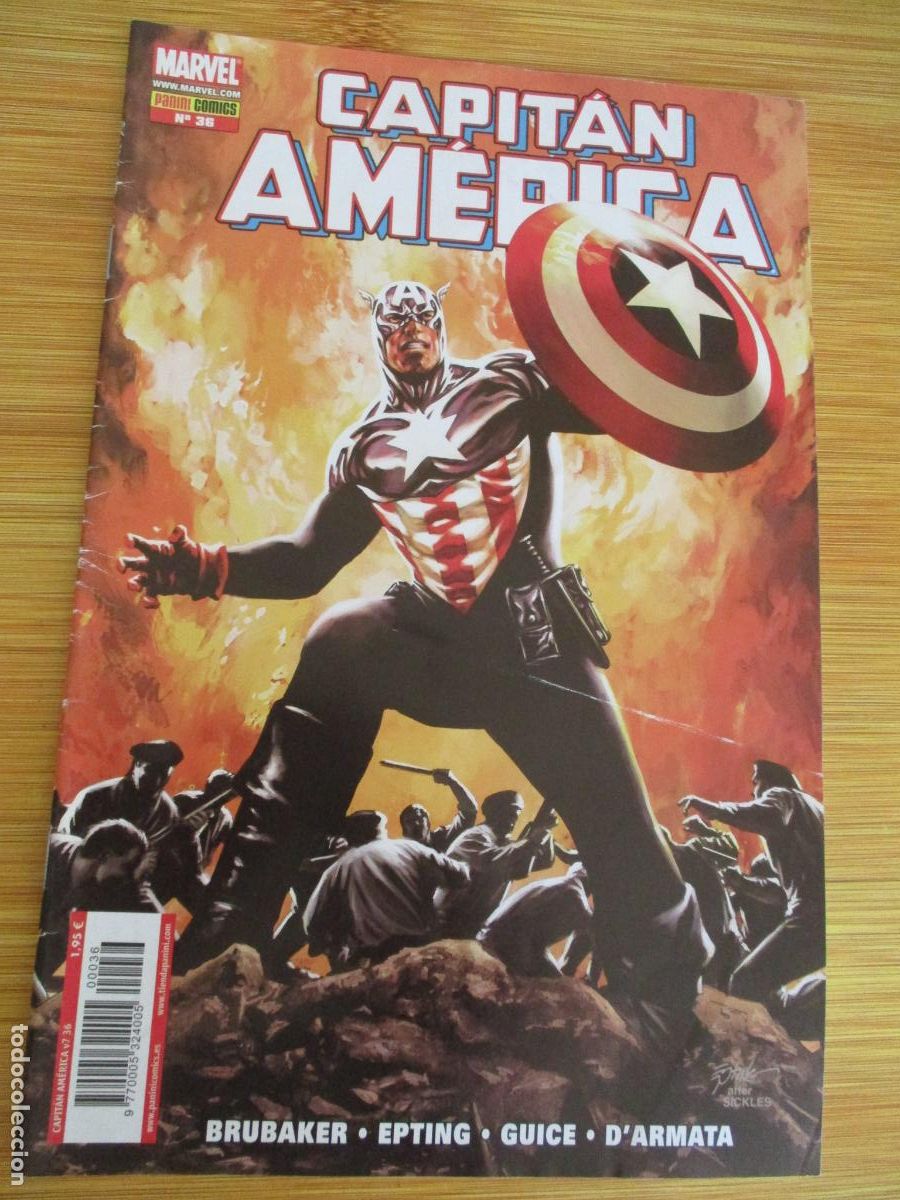C&oacute;mics: MARVEL- CAPIT&Aacute;N AM&Eacute;RICA, N&ordm;. 36--PANINI - Foto 1
