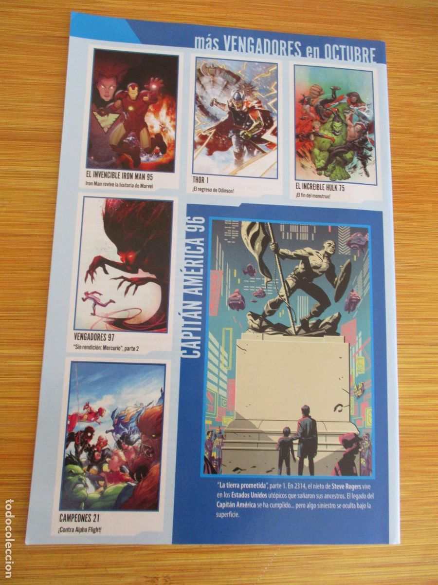 C&oacute;mics: MARVEL- LEGACY, LA CARRERA- CAPIT&Aacute;N AM&Eacute;RICA, N&ordm;.95--PANINI - Foto 2