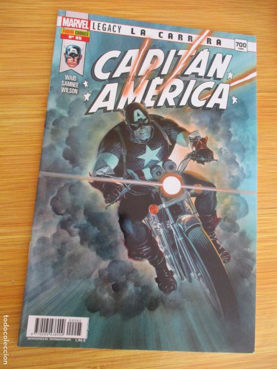 C&oacute;mics: MARVEL- LEGACY, LA CARRERA- CAPIT&Aacute;N AM&Eacute;RICA, N&ordm;.95--PANINI - Foto 1