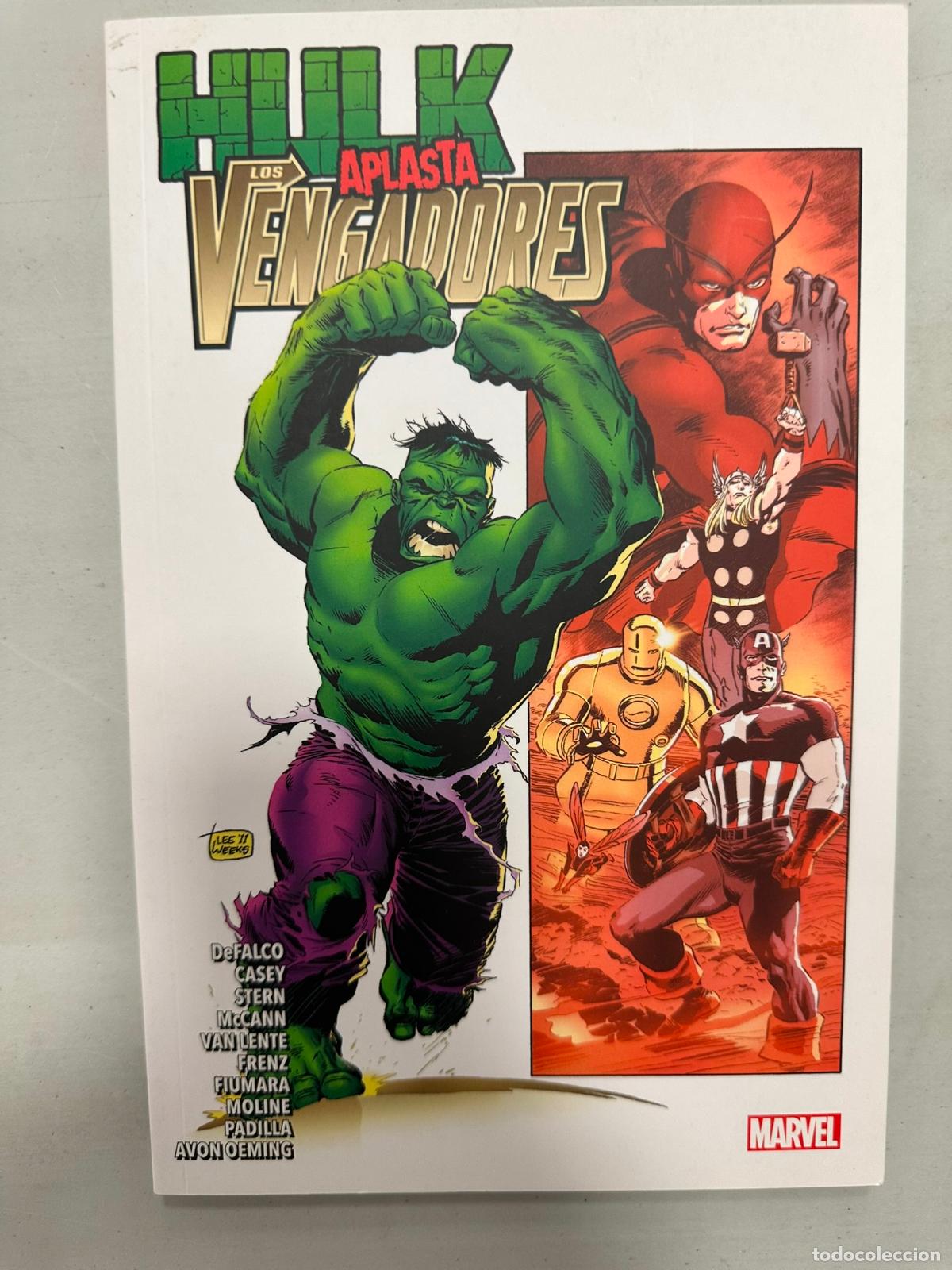 C&oacute;mics: HULK APLASTA LOS VENGADORES - TOMO - PANINI - - Foto 1