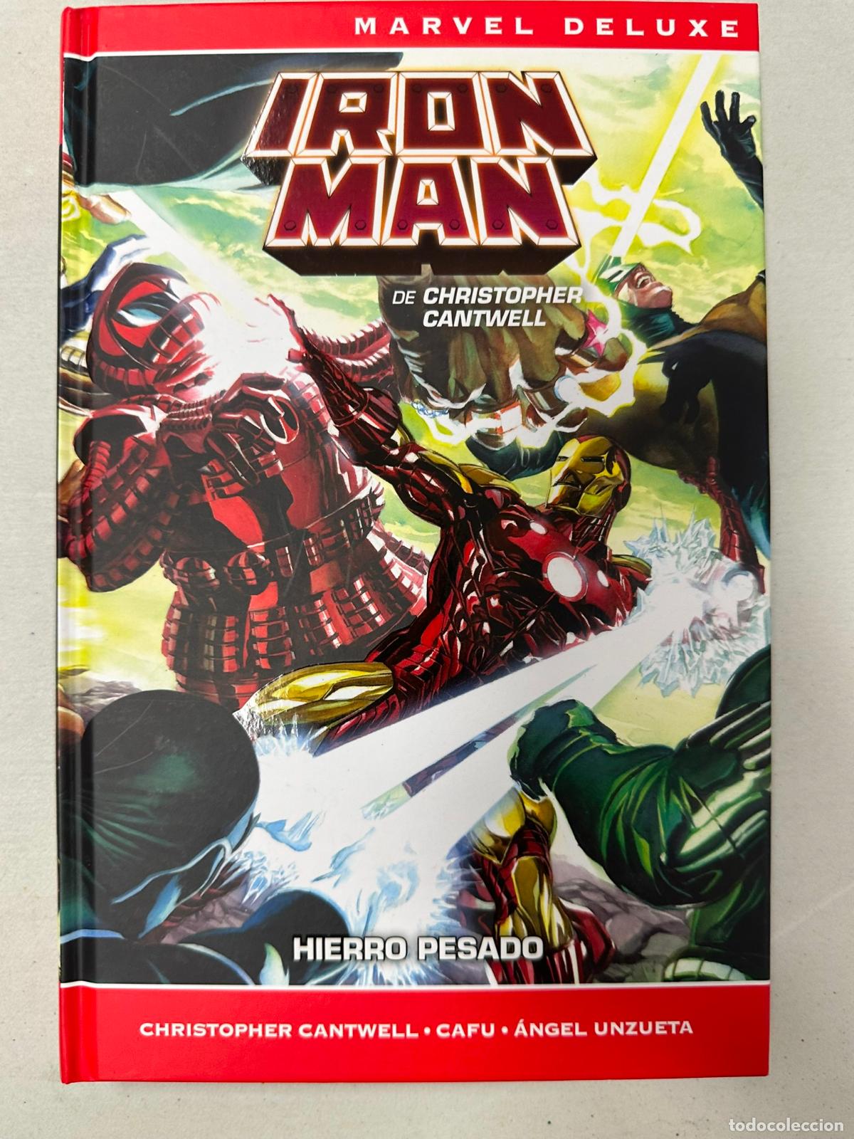 C&oacute;mics: Iron Man de Christopher Cantwell 1. Hierro pesado (Marvel Deluxe) - Panini / Marvel - Foto 1