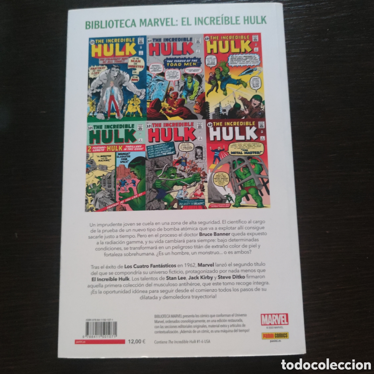C&oacute;mics: Biblioteca Marvel - Incre&iacute;ble Hulk #1 - Foto 2