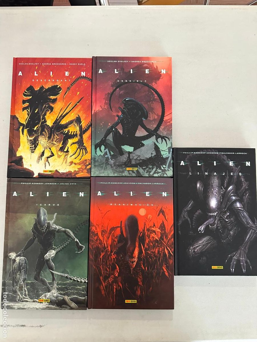C&oacute;mics: Alien numeros 1 al 5 - Panini 2 3 4 - Foto 1