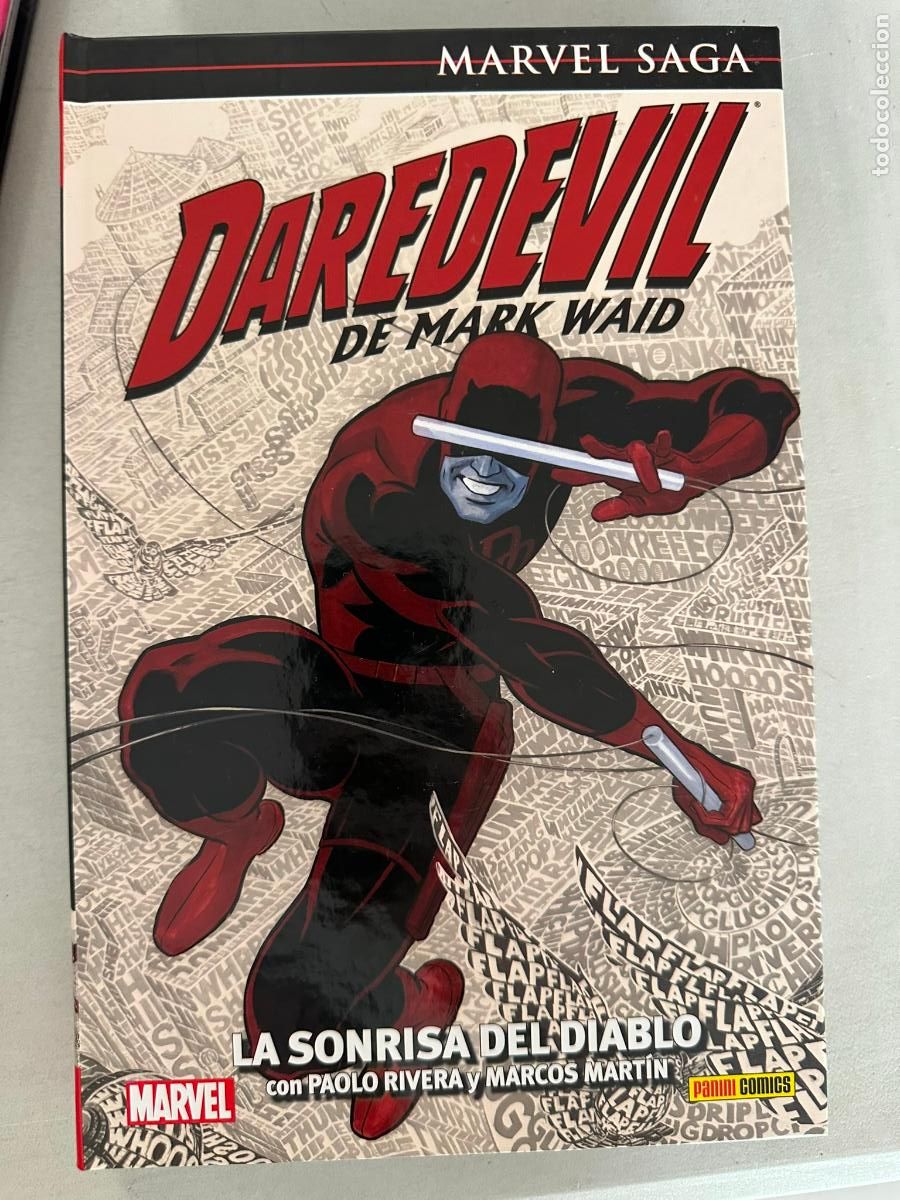 C&oacute;mics: DAREDEVIL de MARK WAID N.1 LA SONRISA DEL DIABLO MARVEL SAGA - Foto 1