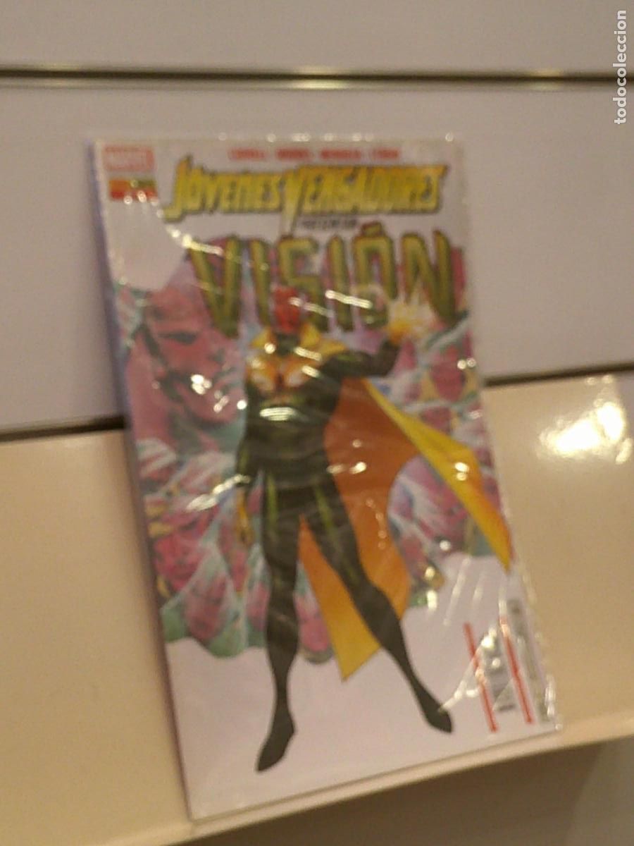 C&oacute;mics: JOVENES VENGADORES PRESENTAN N&ordm; 4 VISION MARVEL - PANINI - Foto 1