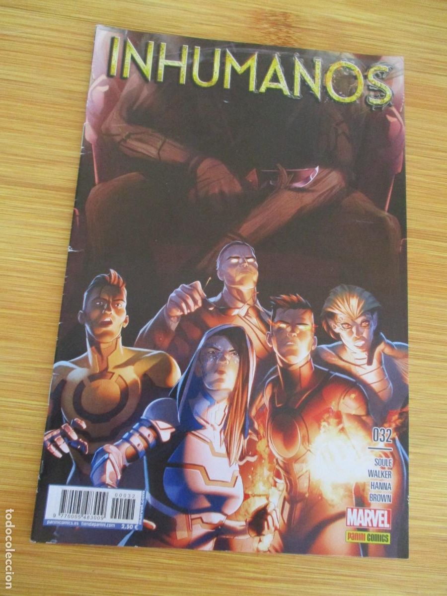 C&oacute;mics: MARVEL- INHUMANOS. N&ordm;. 32- PANINI - Foto 1