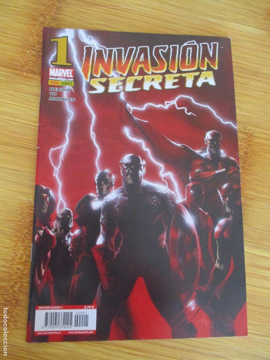 C&oacute;mics: MARVEL-INVASI&Oacute;N SECRETA- N&ordm;. 1- PANINI - Foto 1