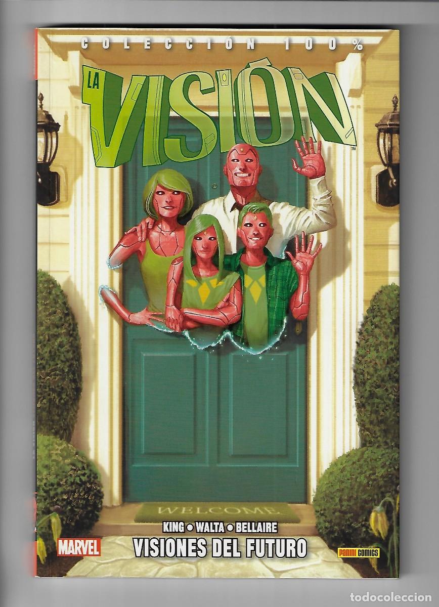 C&oacute;mics: Panini. Colecci&oacute;n 100% Marvel. La visi&oacute;n. 1. Visiones del futuro. - Foto 1