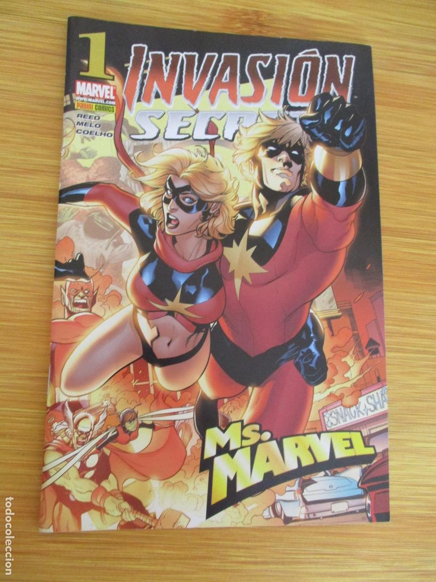 C&oacute;mics: MARVEL-INVASI&Oacute;N SECRETA- N&ordm;. 1- PANINI - Foto 1