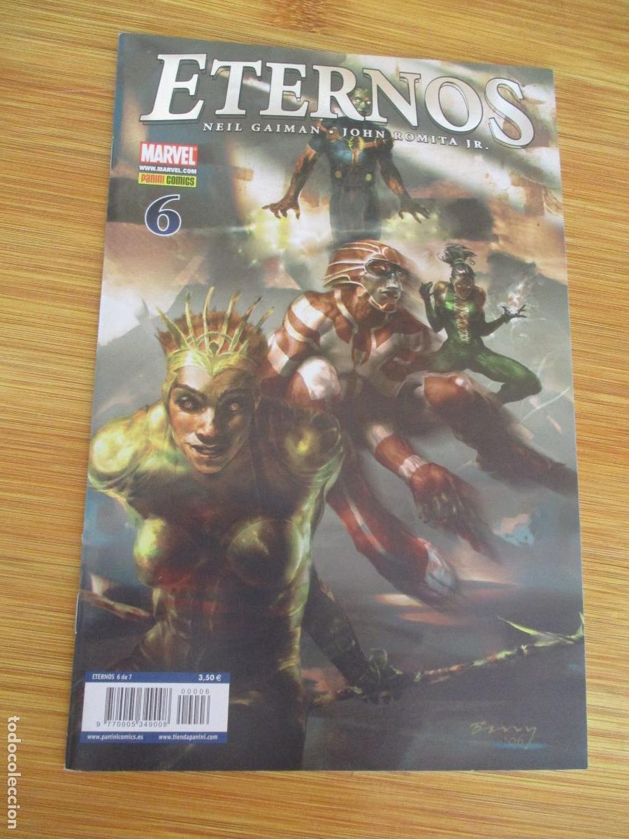C&oacute;mics: MARVEL-ETERNOS N&ordm;.6- PANINI - Foto 1
