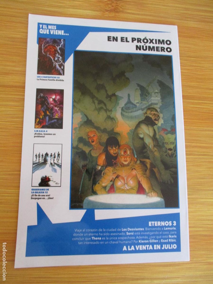 C&oacute;mics: MARVEL-ETERNOS N&ordm;.2- PANINI - Foto 2