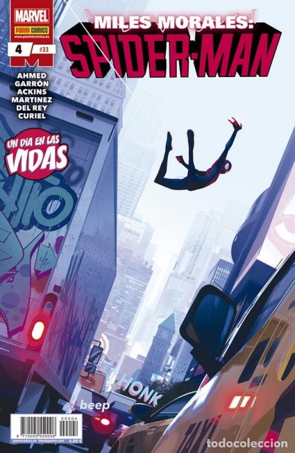 C&oacute;mics: MILES MORALES: SPIDERMAN N&ordm; 33 / 4 - PANINI - Foto 1