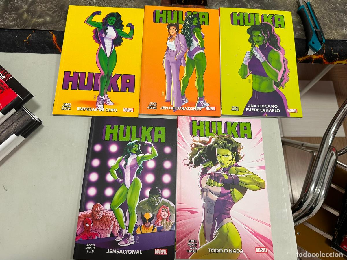 C&oacute;mics: Hulka (2022-2025) 5 tomos completa - Panini Marvel - Foto 1