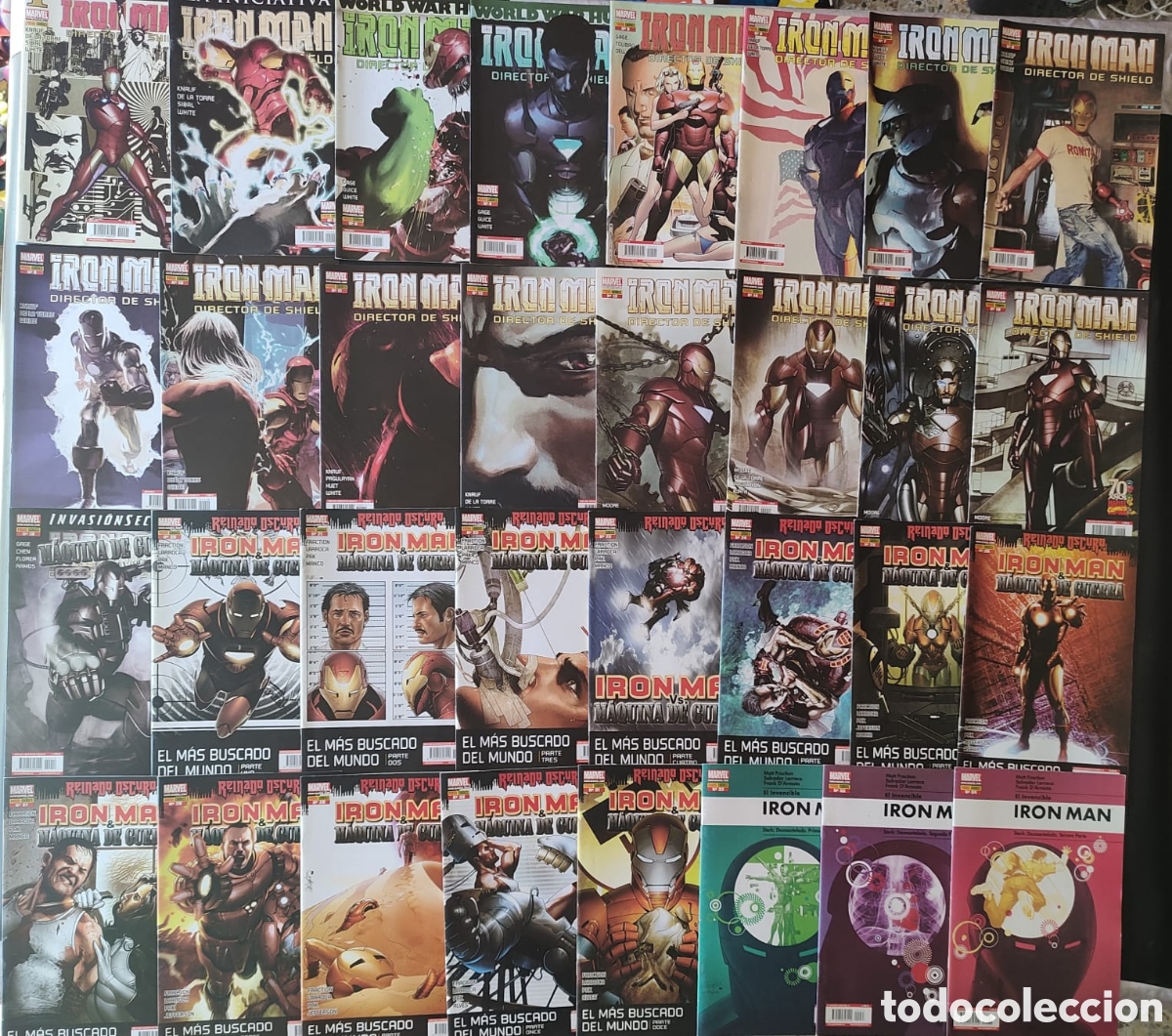C&oacute;mics: IRON MAN DIRECTOR DE SHIELD CASI COMPLETA DEL 1 AL 16, 20 A 34 - Foto 1