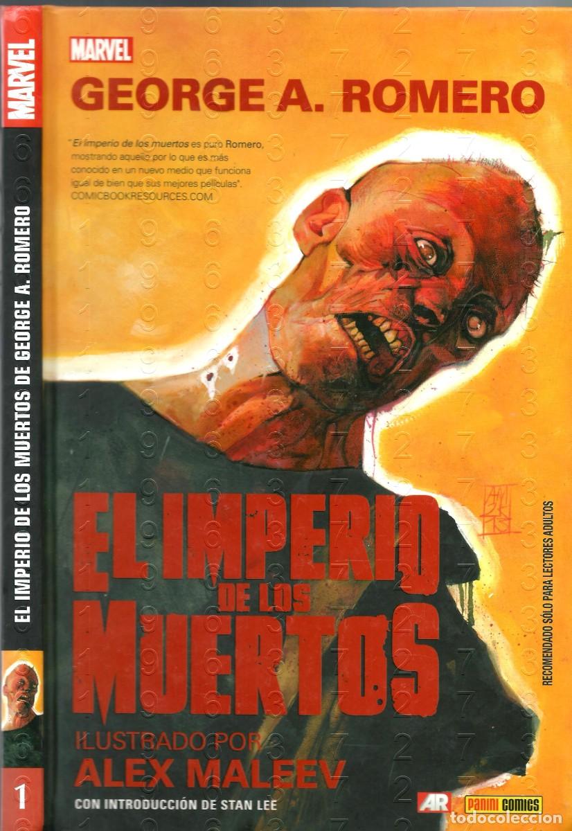 C&oacute;mics: EL IMPERIO DE LOS MUERTOS 1 Y 2 MARVEL PANINI DALIBOR TALAJIC COMIC - Foto 3