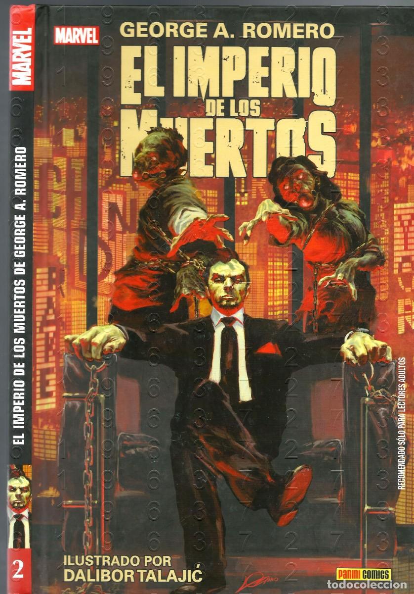 C&oacute;mics: EL IMPERIO DE LOS MUERTOS 1 Y 2 MARVEL PANINI DALIBOR TALAJIC COMIC - Foto 5