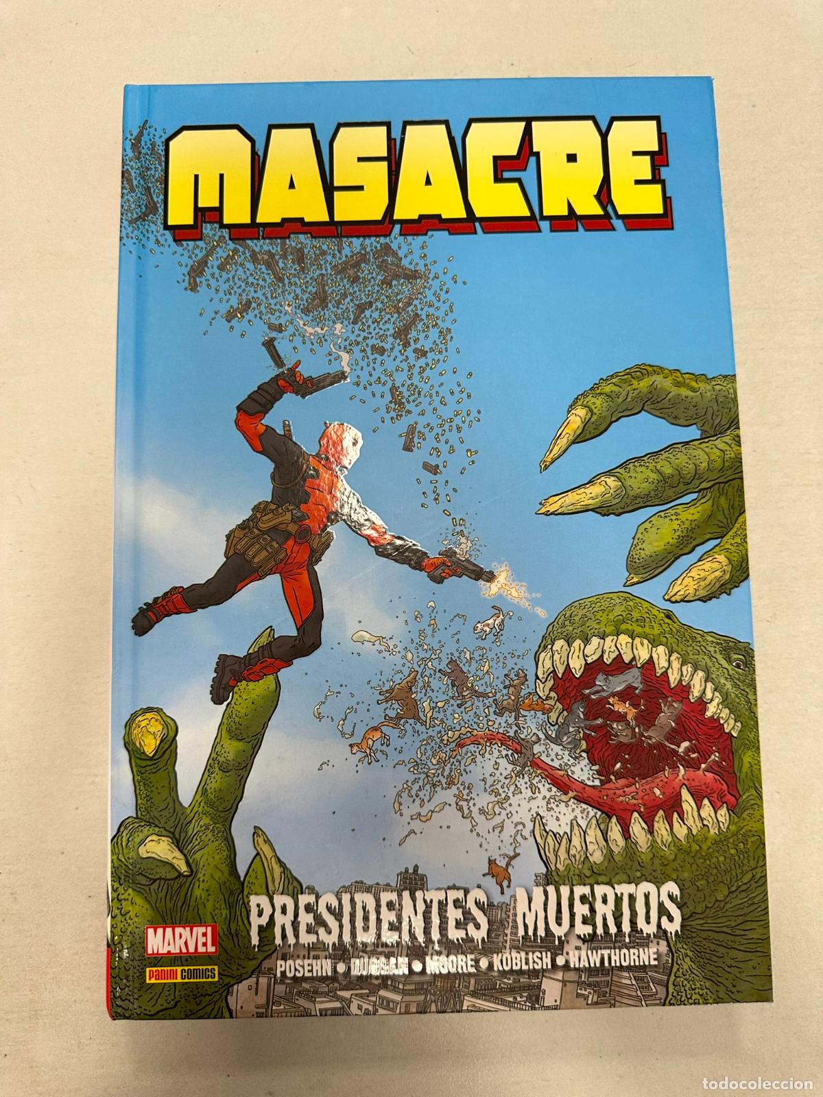 C&oacute;mics: Masacre 1: presidentes muertos, 2019, Panini, - Foto 1