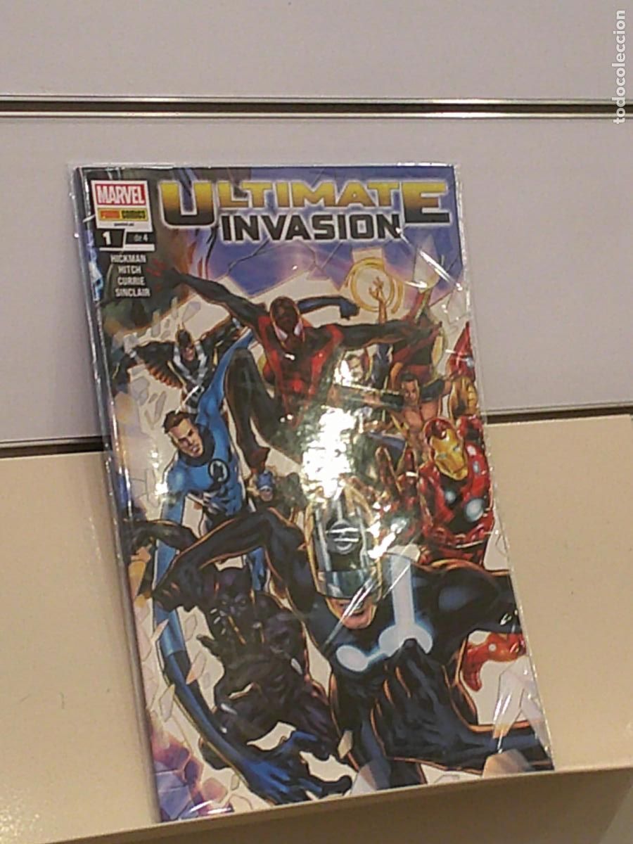 C&oacute;mics: NUEVO UNIVERSO ULTIMATE INVASION N&ordm; 1 DE 4 MARVEL - PANINI - Foto 1