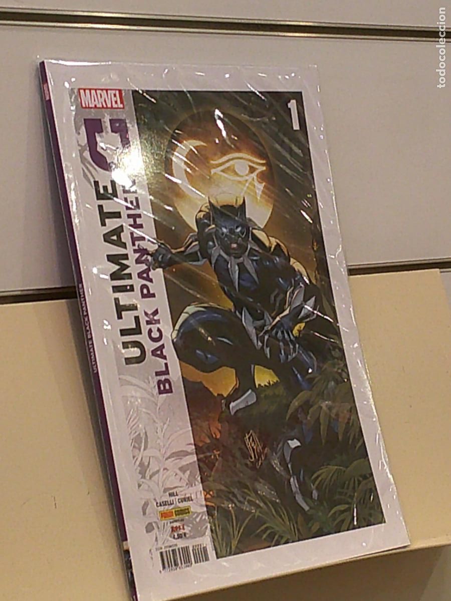 C&oacute;mics: NUEVO UNIVERSO ULTIMATE BLACK PANTHER N&ordm; 1 MARVEL - PANINI - Foto 1
