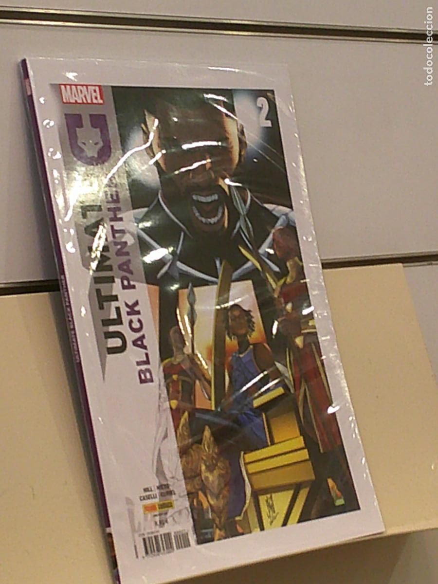 C&oacute;mics: NUEVO UNIVERSO ULTIMATE BLACK PANTHER N&ordm; 2 MARVEL - PANINI - Foto 1