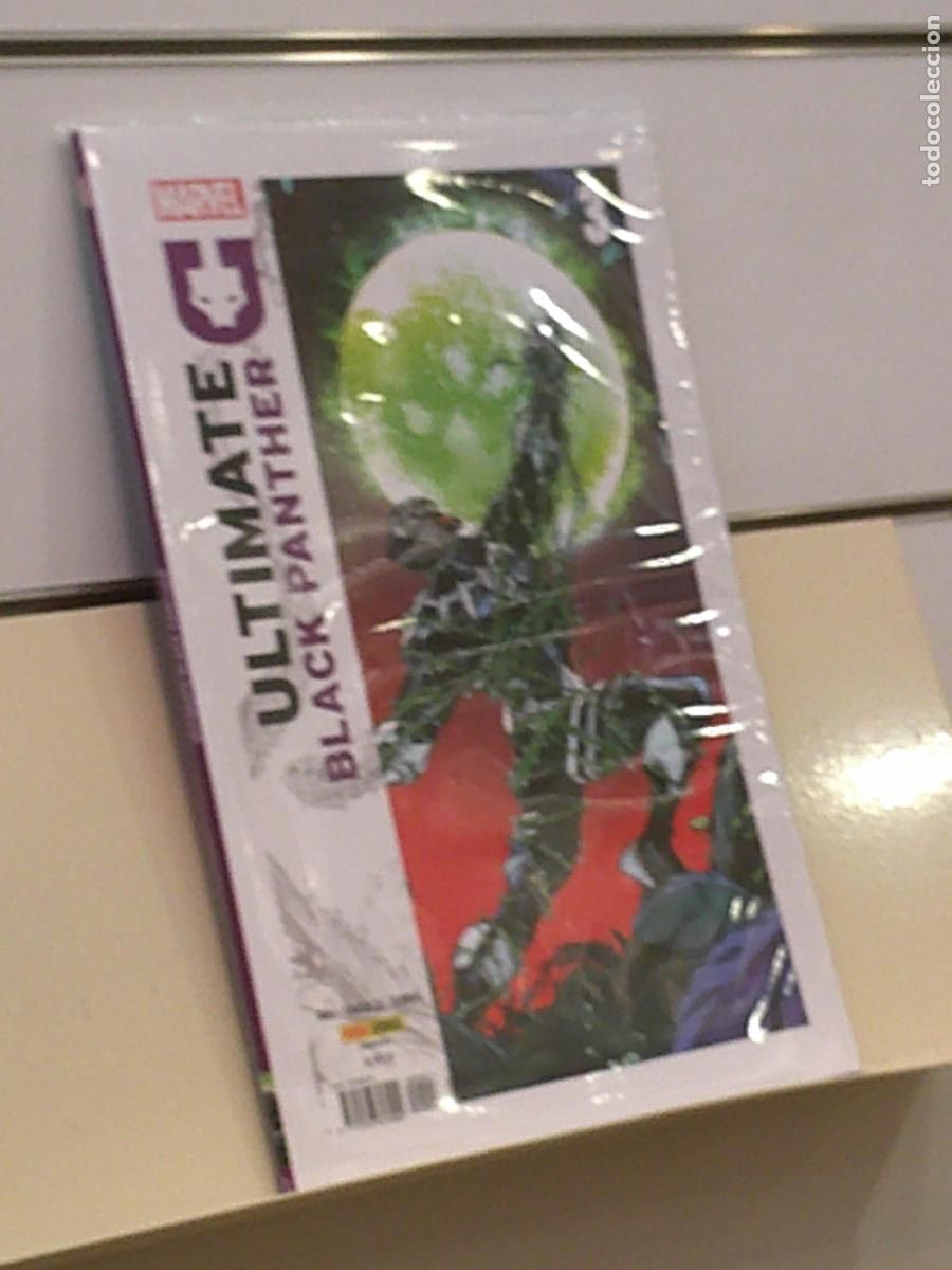 C&oacute;mics: NUEVO UNIVERSO ULTIMATE BLACK PANTHER N&ordm; 3 MARVEL - PANINI - Foto 1