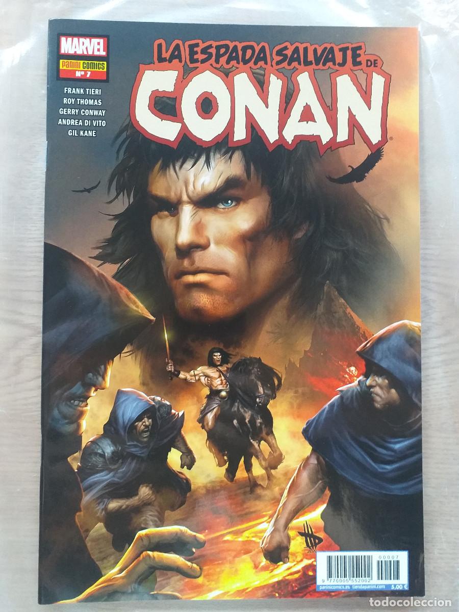 C&oacute;mics: LA ESPADA SALVAJE DE CONAN - N&ordm; 7 - La B&uacute;squeda de Conan - PANINI - Foto 1