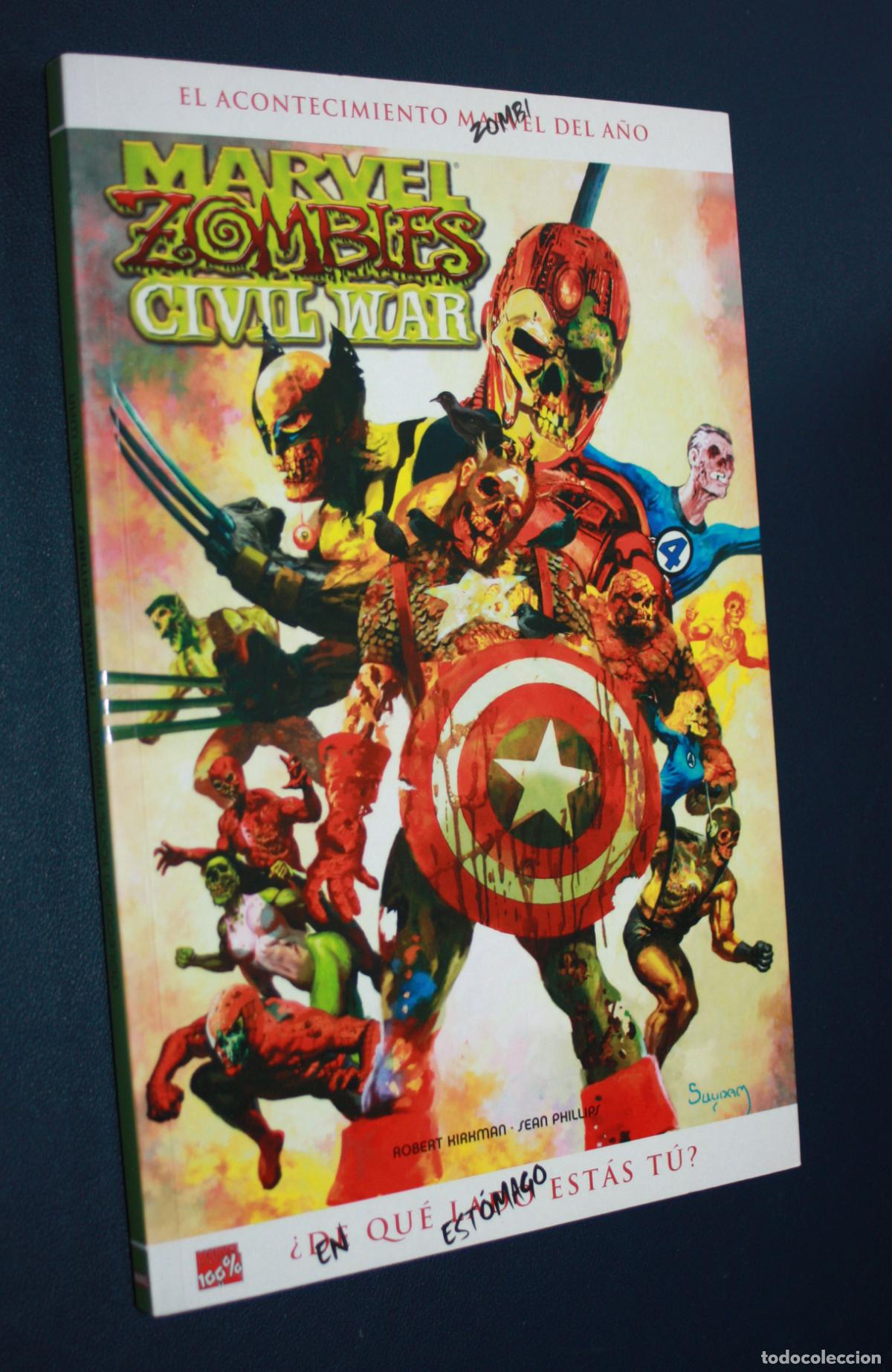 C&oacute;mics: marvel Zombies : Civil war (Colecci&oacute;n 100% marvel-PANINI) - Foto 1