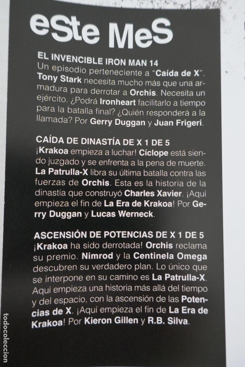 C&oacute;mics: PATRULLA-X - N&ordm; 153 - 30 Ca&iacute;da de X - PANINI - Foto 5
