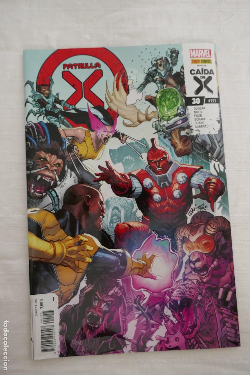 C&oacute;mics: PATRULLA-X - N&ordm; 153 - 30 Ca&iacute;da de X - PANINI - Foto 1