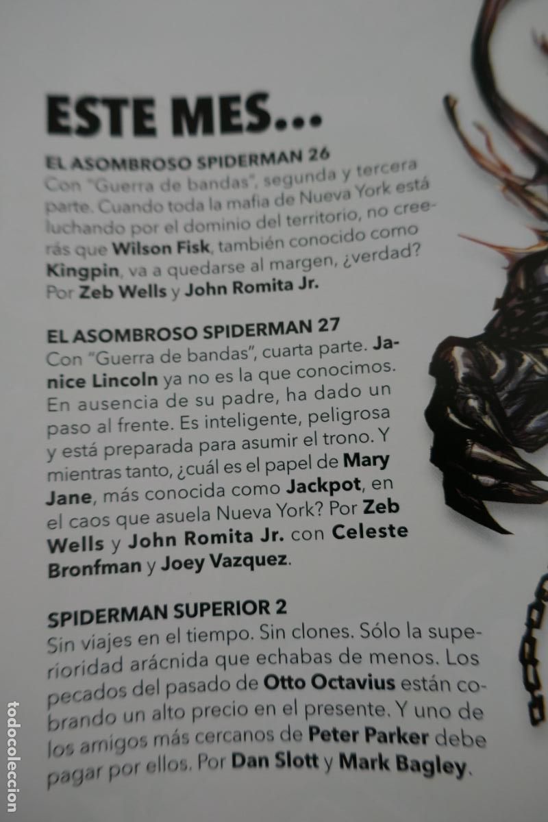 C&oacute;mics: VENENO 27 / 75 - AL EWING - CAFU / MARVEL - PANINI - Foto 4