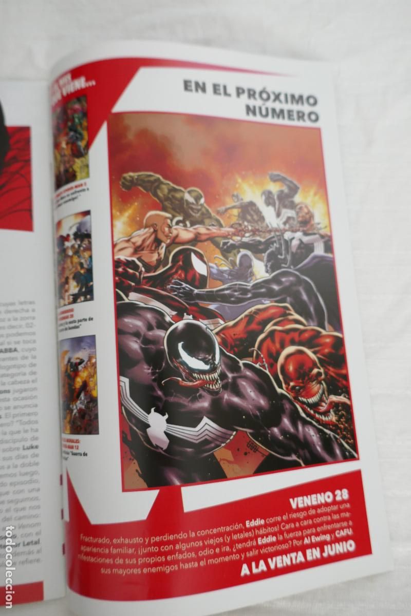 C&oacute;mics: VENENO 27 / 75 - AL EWING - CAFU / MARVEL - PANINI - Foto 17