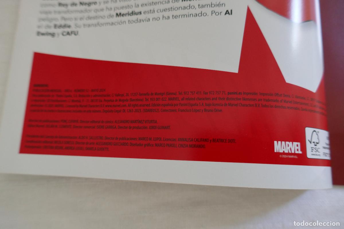 C&oacute;mics: DAREDEVIL N&ordm; 5 / 52 / AHMED - KUDER / MARVEL - PANINI - Foto 7