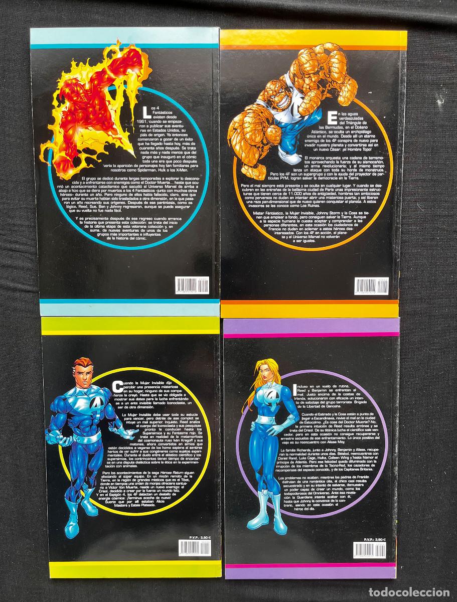 C&oacute;mics: COLECCION COMPLETA (20 NUMEROS) COMICS MARVEL &rdquo;LOS 4 FANTASTICOS&rdquo;. EDIT. PANINI. 2005 - Foto 2