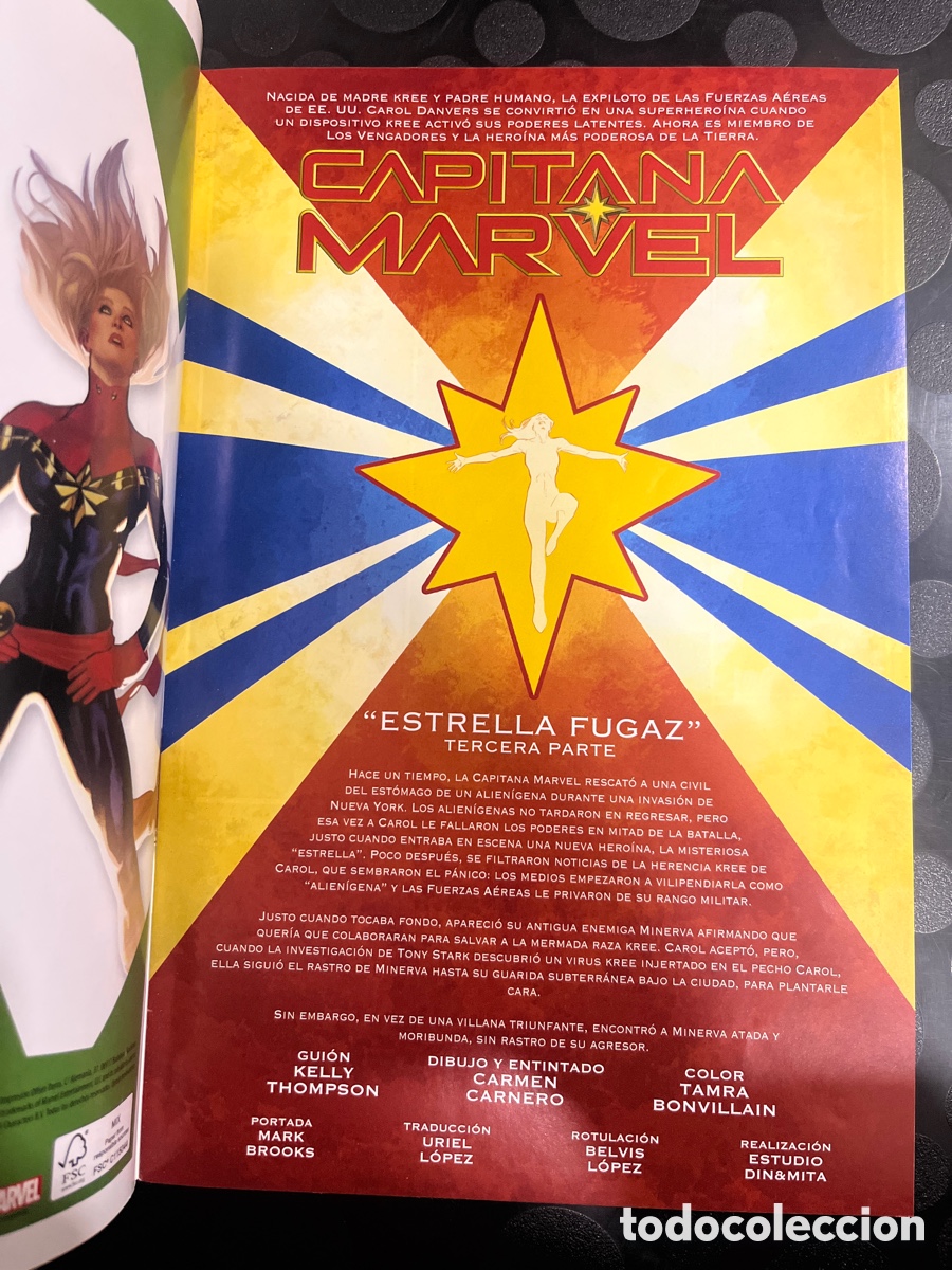C&oacute;mics: CAPITANA MARVEL N.10 ESTRELLA FUGAZ ( 2019/2021 ) - Foto 3