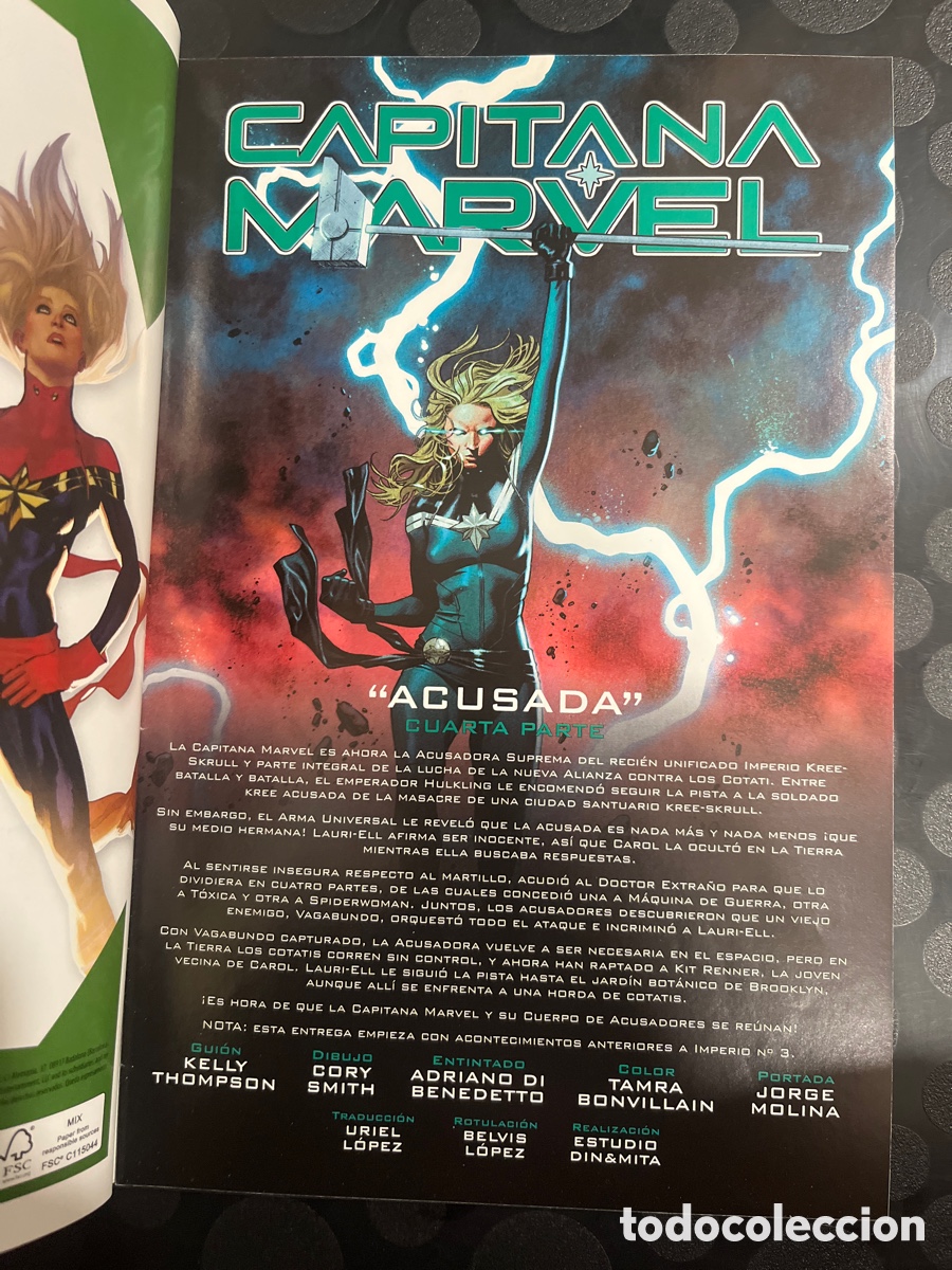 C&oacute;mics: CAPITANA MARVEL N.17 IMPERIO ( 2019/2021 ) - Foto 3
