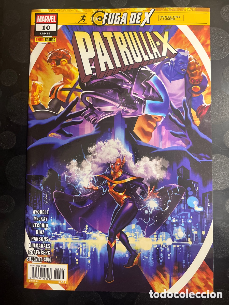 C&oacute;mics: PATRULLA X N.92 / 10 FUGA DE X ( 2024/&hellip; )