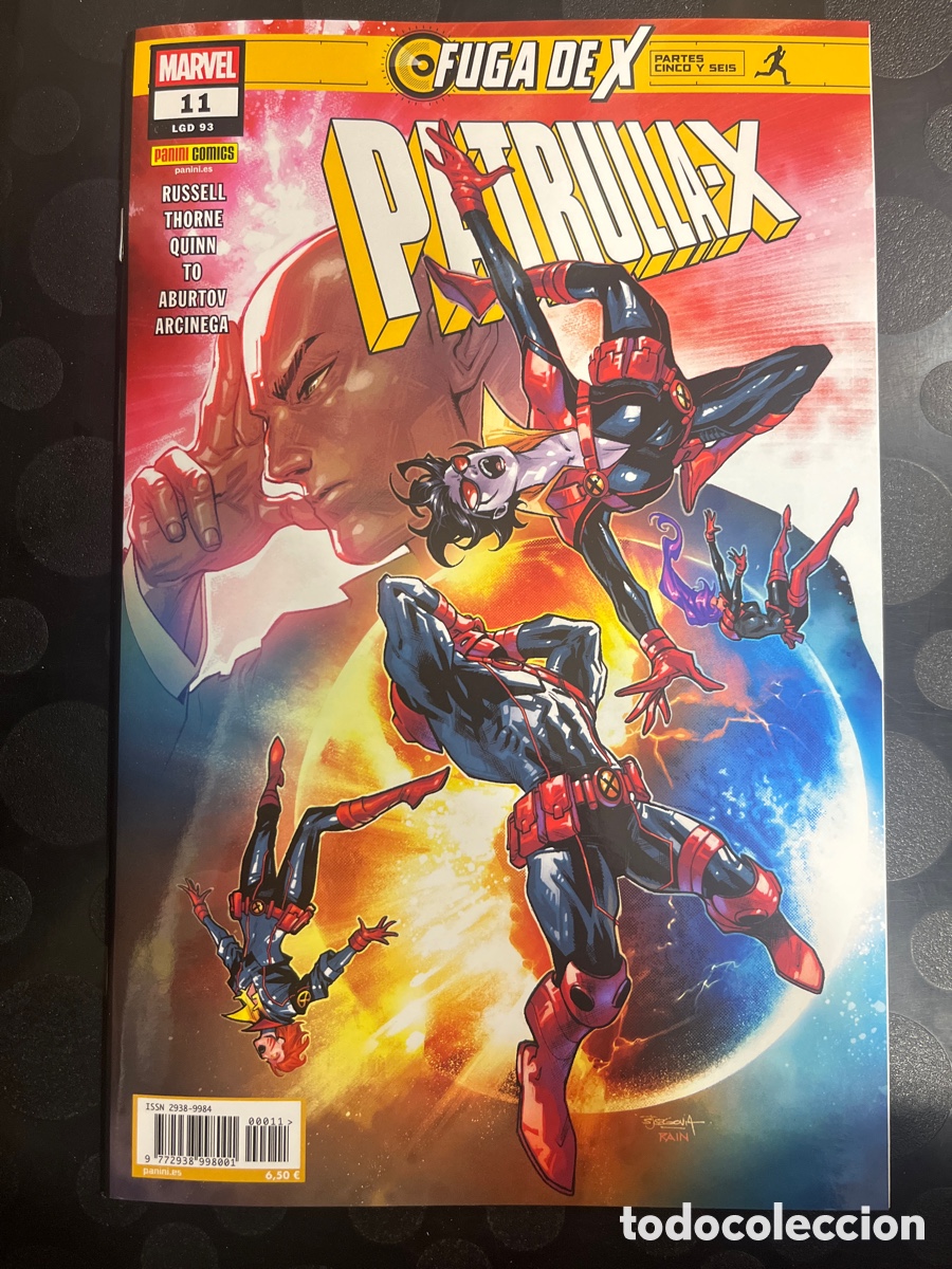 C&oacute;mics: PATRULLA X N.93 / 11 FUGA DE X ( 2024/&hellip; )
