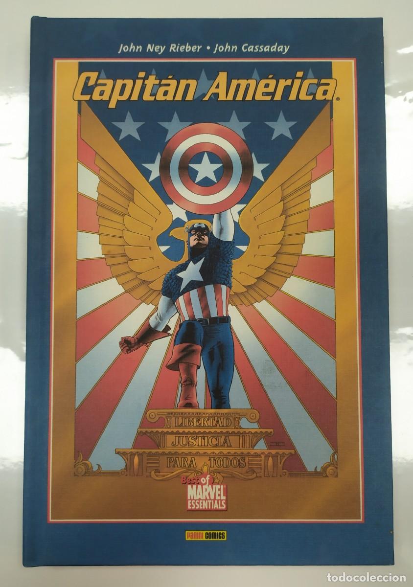 C&oacute;mics: CAPIT&Aacute;N AM&Eacute;RICA. BEST OF MARVEL ESSENTIALS (2007) - Foto 1