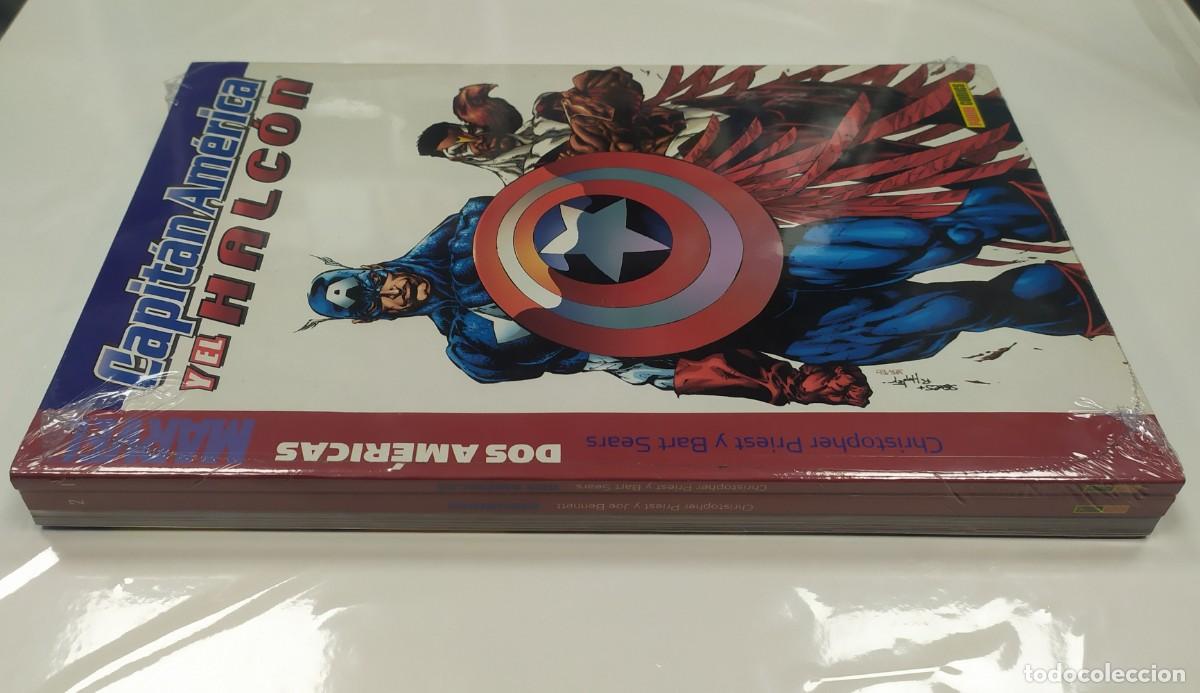 C&oacute;mics: CAPIT&Aacute;N AM&Eacute;RICA Y EL HALC&Oacute;N (2005-2006) - PACK COMPLETO (1 AL 3) - Foto 2