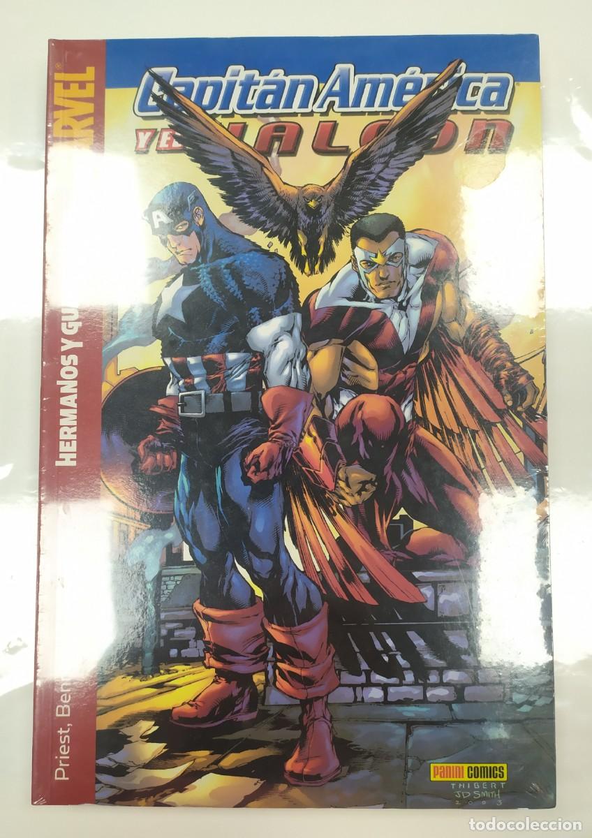 C&oacute;mics: CAPIT&Aacute;N AM&Eacute;RICA Y EL HALC&Oacute;N (2005-2006) - PACK COMPLETO (1 AL 3) - Foto 3