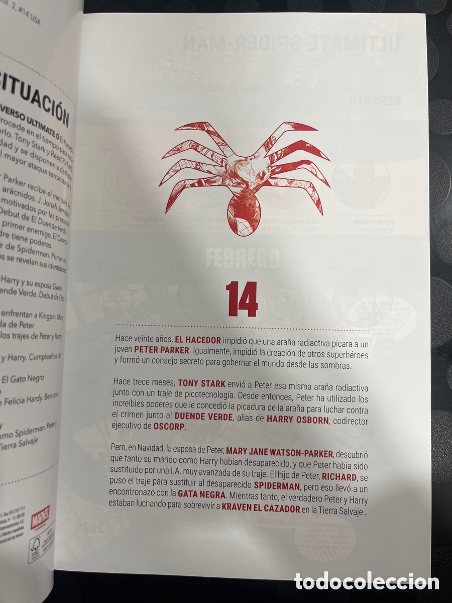 C&oacute;mics: ULT&Iacute;MATE SPIDER-MAN N.14 SPIDERMAN ( 2024/&hellip; ) - Foto 3