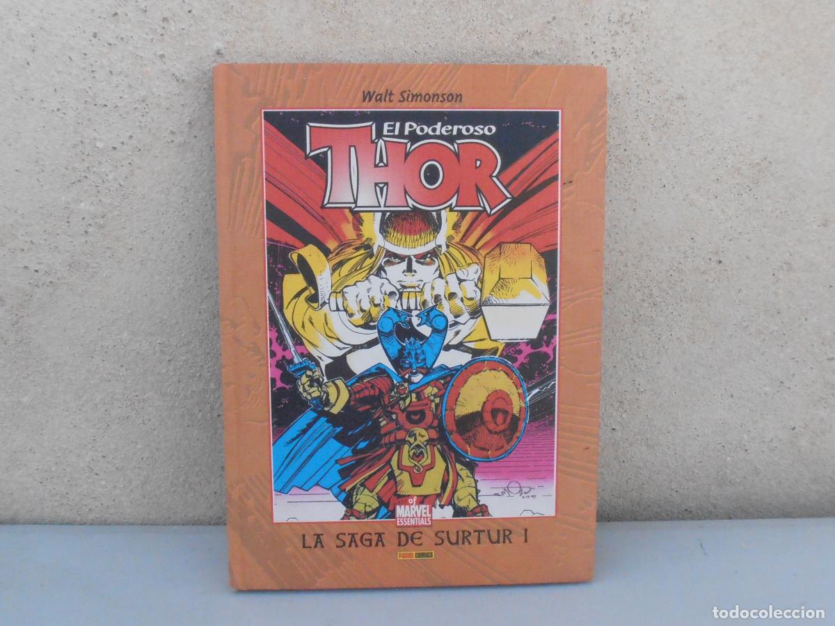 C&oacute;mics: COMIC EL PODEROSO THOR, LA SAGA DE SURTUR 1, MARVEL ESSENTIALS, PANINI COMICS - Foto 1