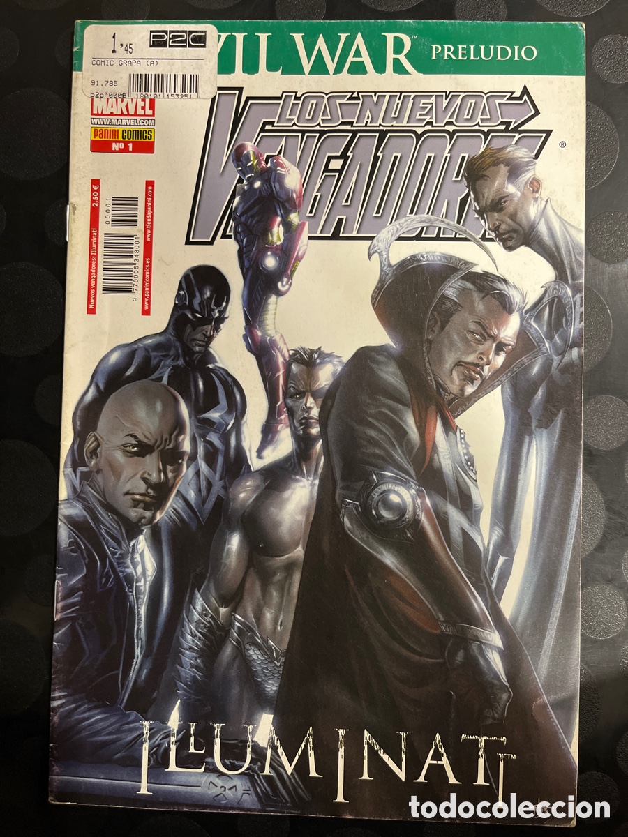 C&oacute;mics: LOS NUEVOS VENGADORES N.1 CIVIL WAR PRELUDIO : ILLUMINATI ( 2007 )