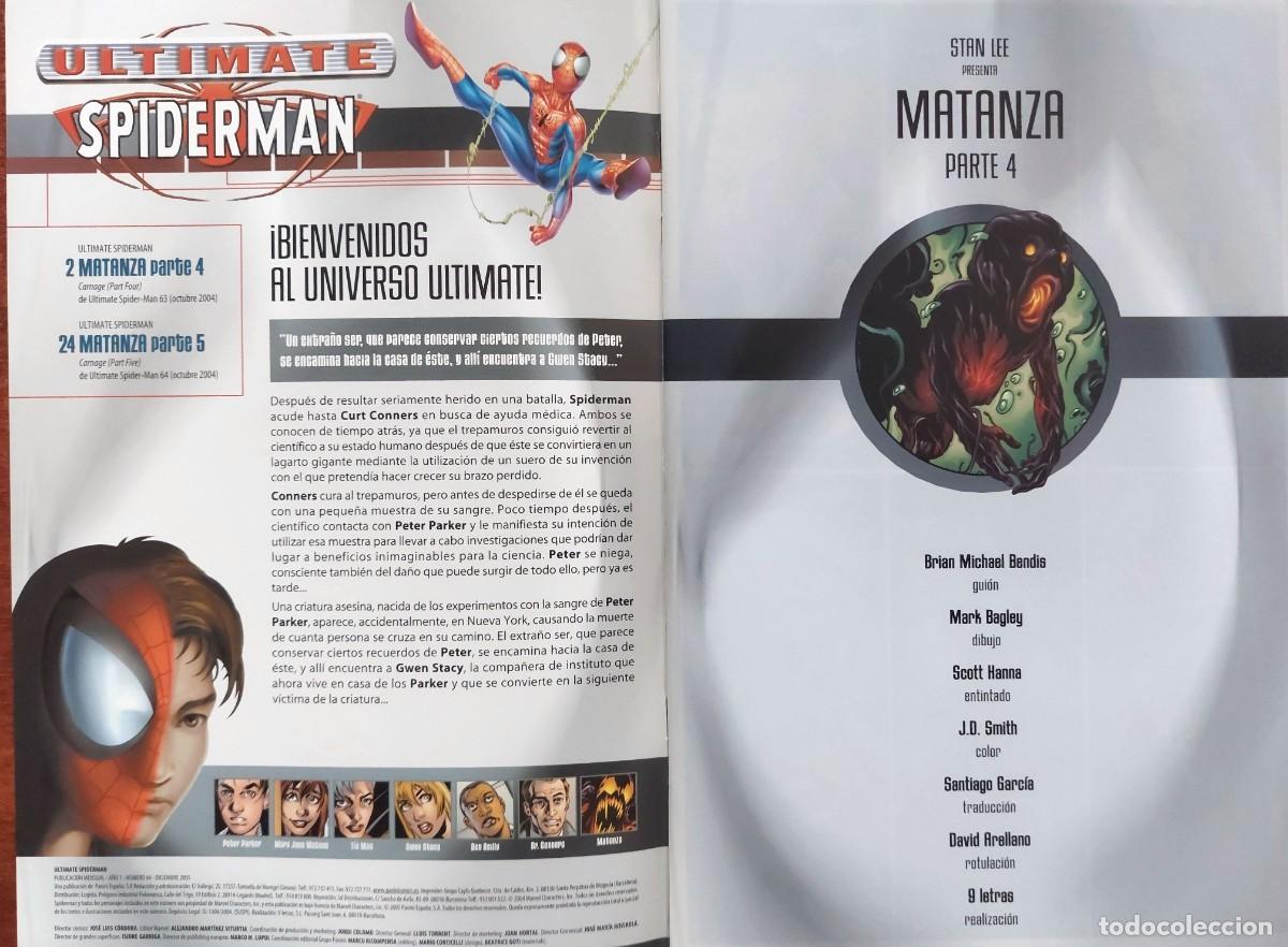 C&oacute;mics: Ultimate Spiderman N&ordm; 44 Panini C&oacute;mics 2005 - Foto 2