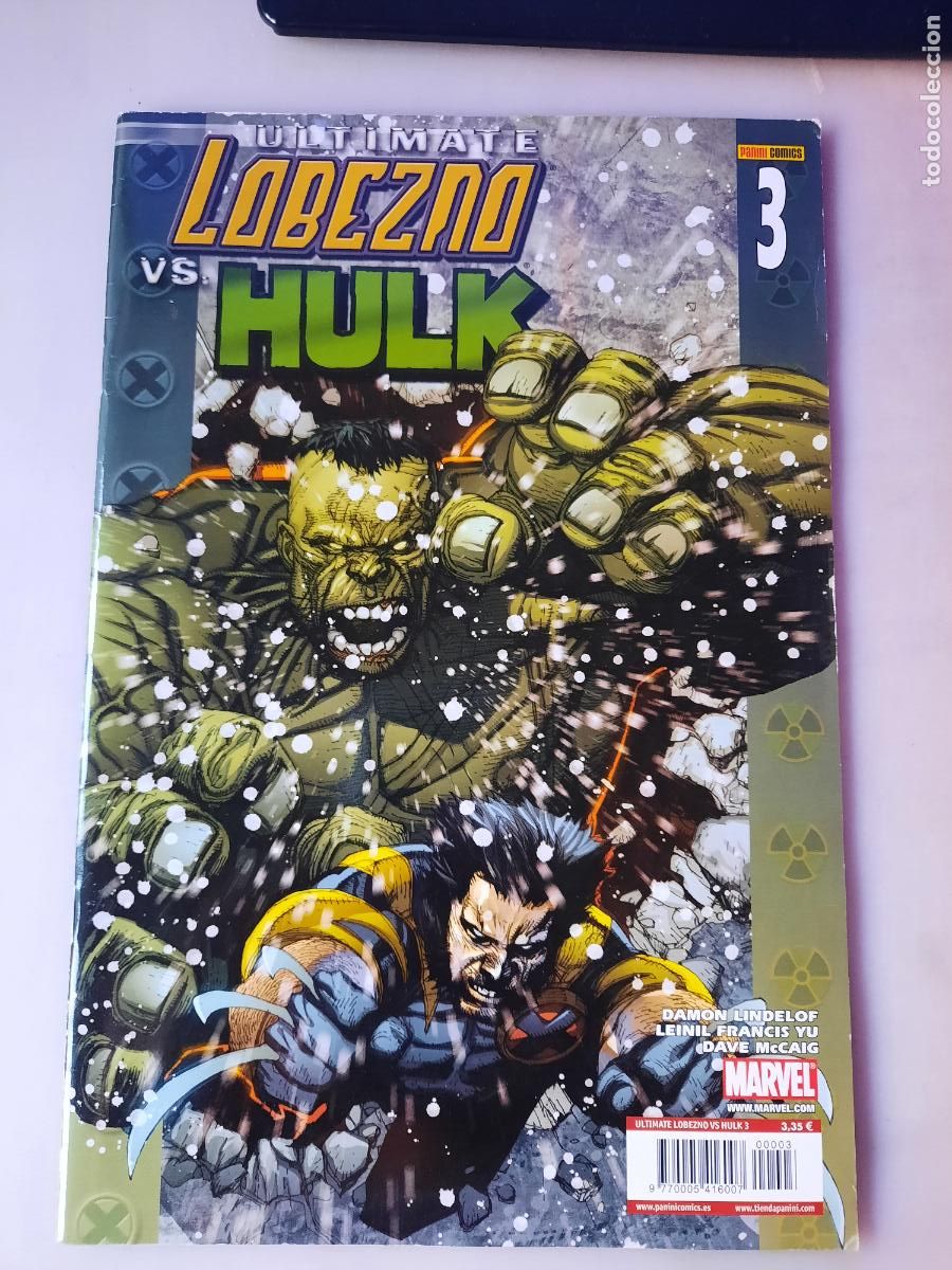 C&oacute;mics: ULTIMATE LOBEZNO VS HULK N&ordm; 3 - ED. PANINI - Foto 1