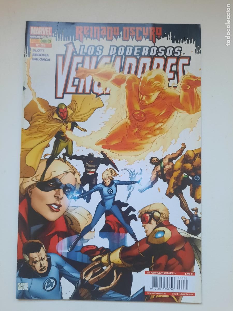 C&oacute;mics: LOS PODEROSOS VENGADORES N&ordm; 25 - ED. PANINI - Foto 1