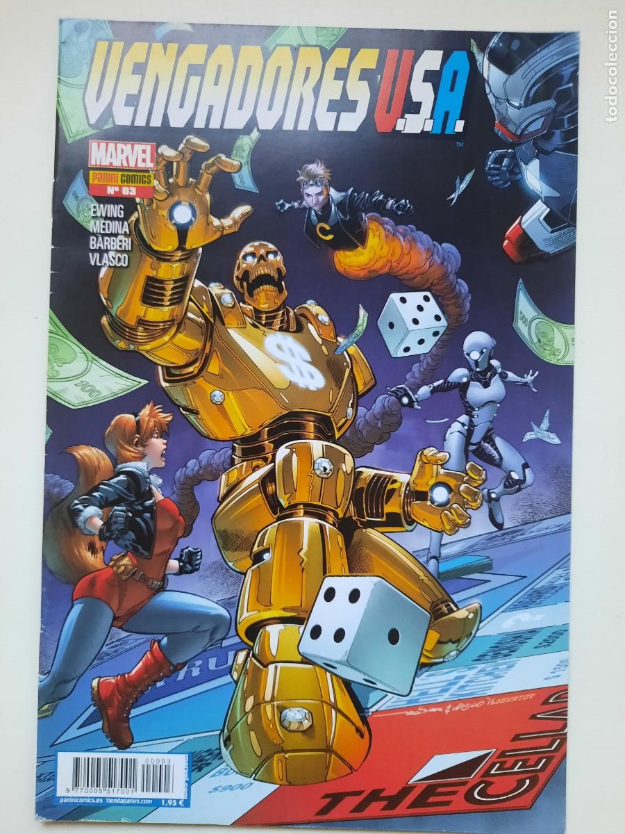 C&oacute;mics: VENGADORES U.S.A. N&ordm; 3 - ED. PANINI - Foto 1