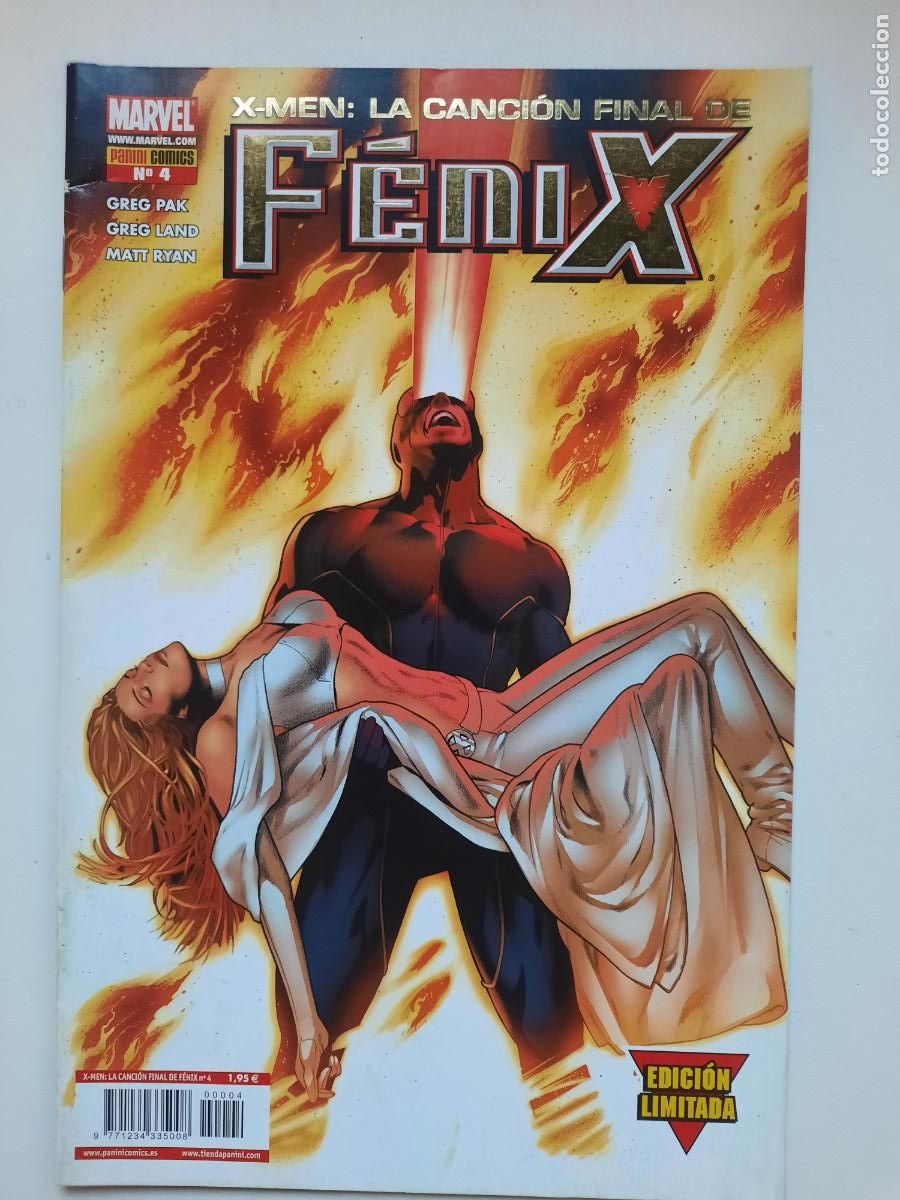 C&oacute;mics: X-MEN: LA CANCI&Oacute;N FINAL DE F&Eacute;NIX N&ordm; 1,3,4 y 5 - ED. PANINI - Foto 1