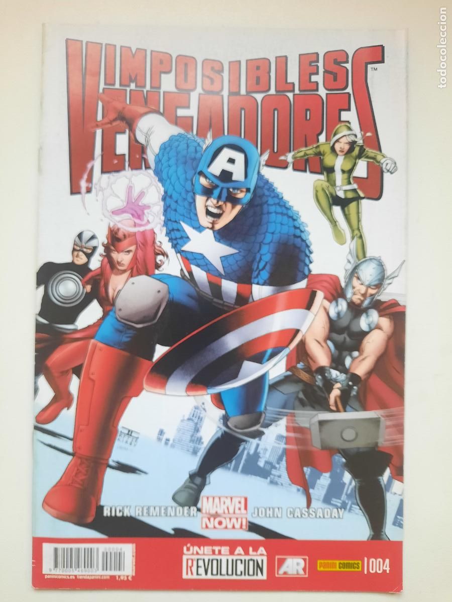 C&oacute;mics: IMPOSIBLES VENGADORES N&ordm; 4 - ED. PANINI - Foto 1
