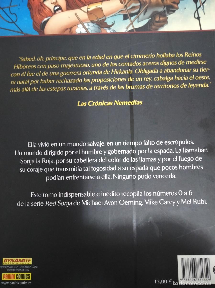 C&oacute;mics: Michael Avon Oeming. La diablesa de la espada: Red Sonja. La ca&iacute;da de Gathia. Conan. Robert Howard - Foto 2